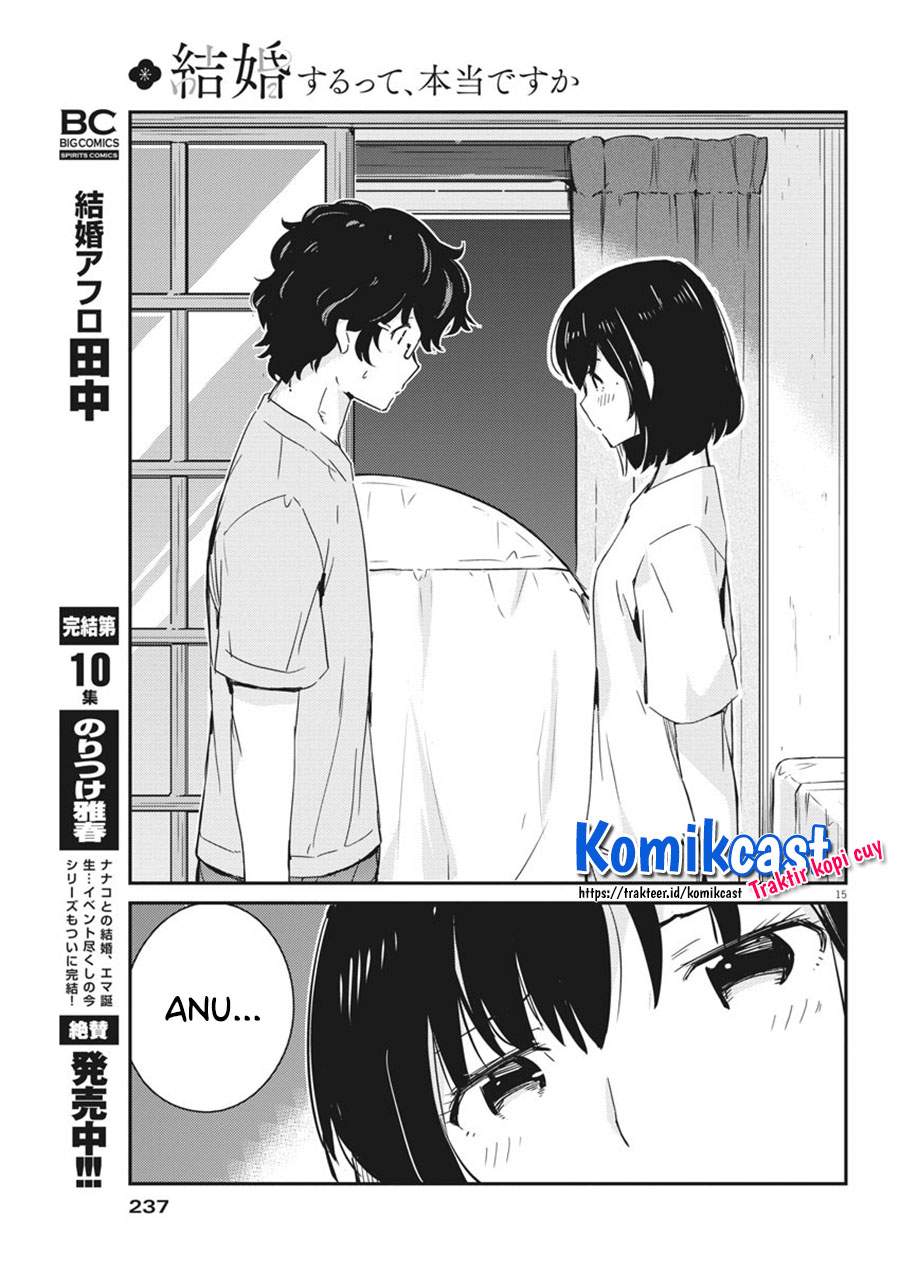 Kekkon Surutte, Hontou Desu ka? Chapter 44 Gambar 16